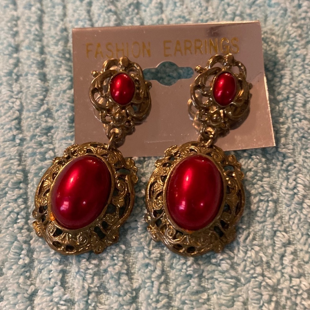 Statement Post Dangle Earrings (FE)